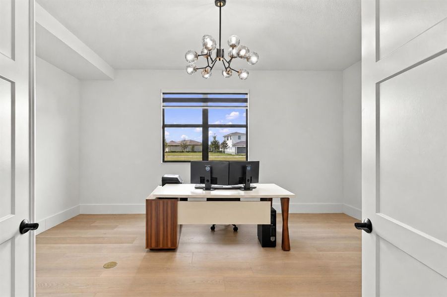 Private Office and Double Doors Private Office and Double Doors