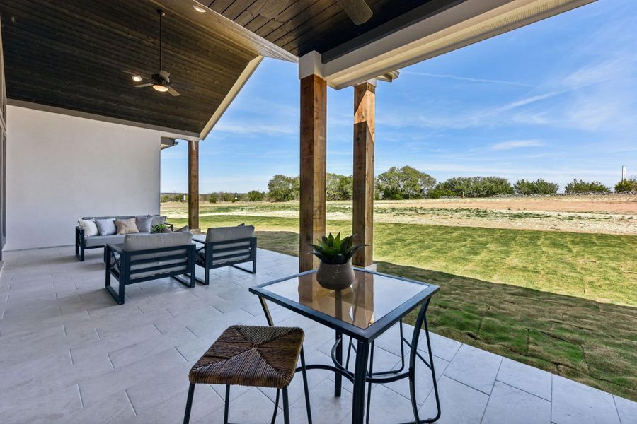 Exterior details and patio area of a home in Feathergrass, Florence (Image 31).