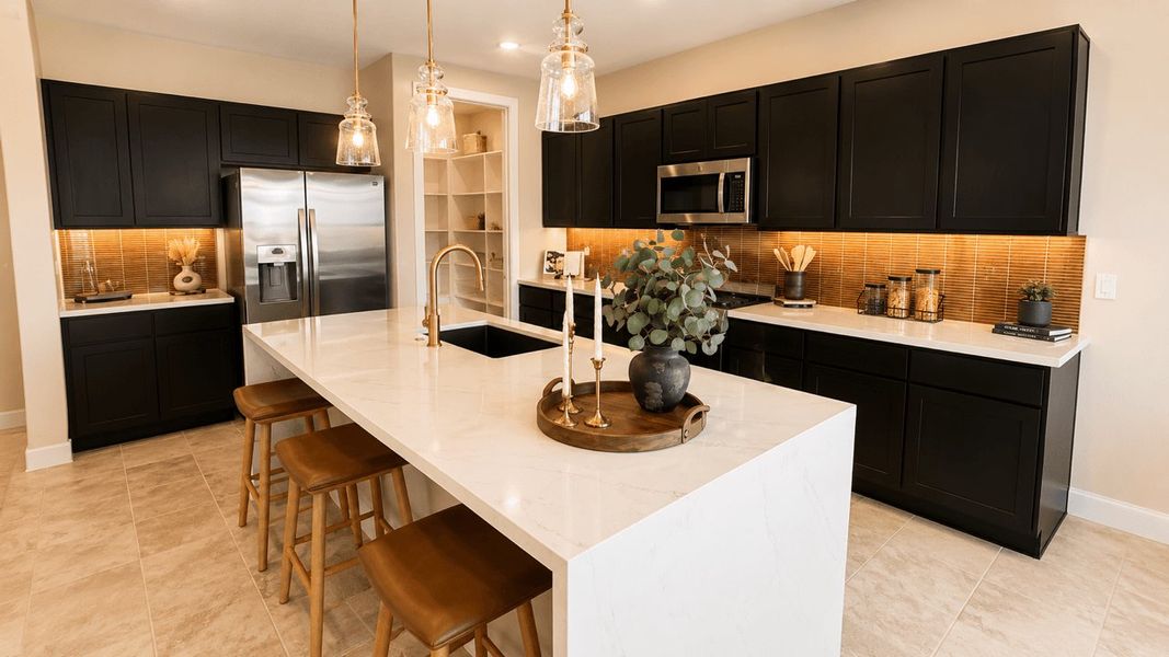Representative furnished interior of a home built from the Flagstaff by William Ryan Homes in Alta Vida at Westpark, Buckeye (Image 5).
