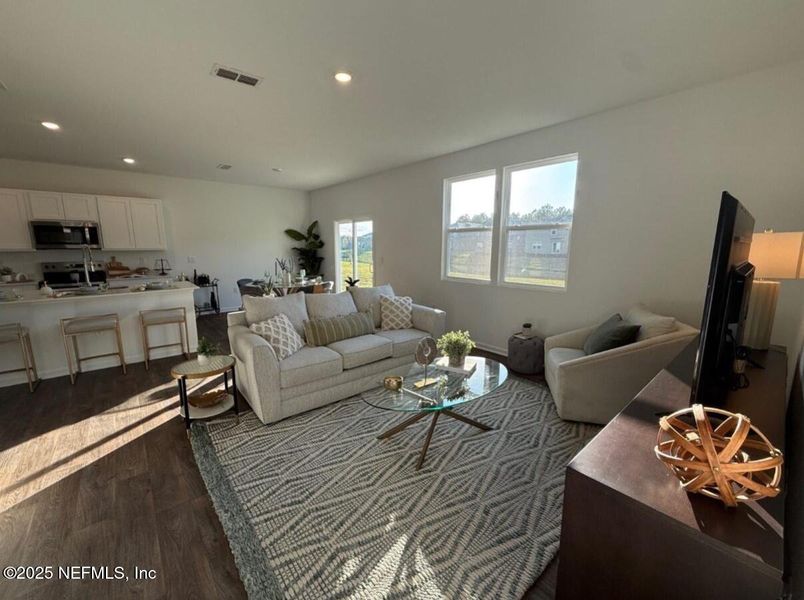 Furnished interior view inside a new home in The Arbors, Jacksonville (Image 12).