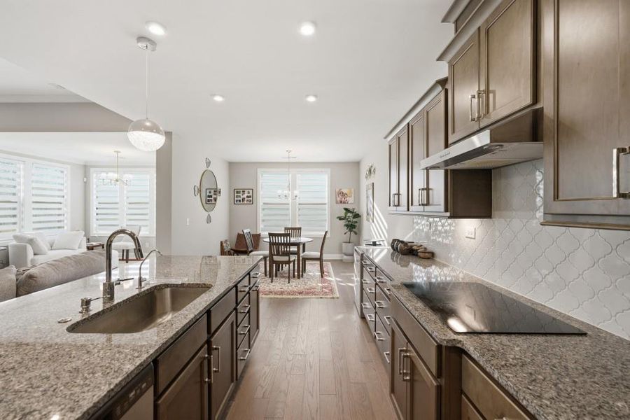 Furnished interior view inside a new home in , Hoschton (Image 37).