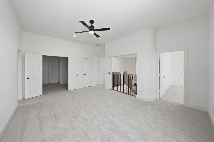 Spacious, unfurnished interior of a new home in Estates at Rockhill, Frisco (Image 37).