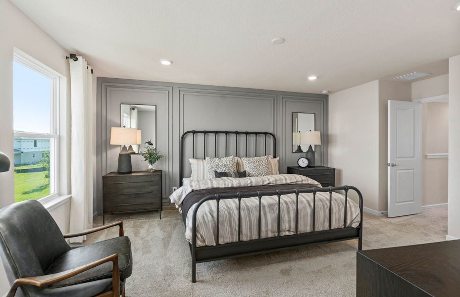 Owner's suite with ample natural light