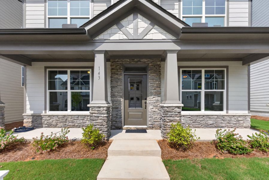 Exterior details and patio area of a home in Marble Tree, Ball Ground (Image 4). Exterior details and patio area of a home in Marble Tree, Ball Ground (Image 4).