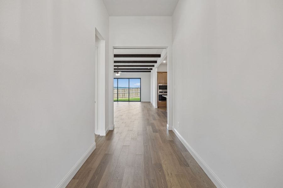 Spacious, unfurnished interior of a new home in Country Lakes, Denton (Image 12). Spacious, unfurnished interior of a new home in Country Lakes, Denton (Image 12).