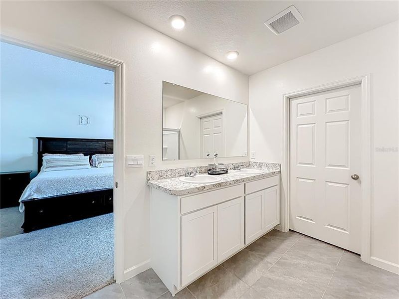 Furnished interior view inside a new home in Cypress Bay West, Palm Bay (Image 19).