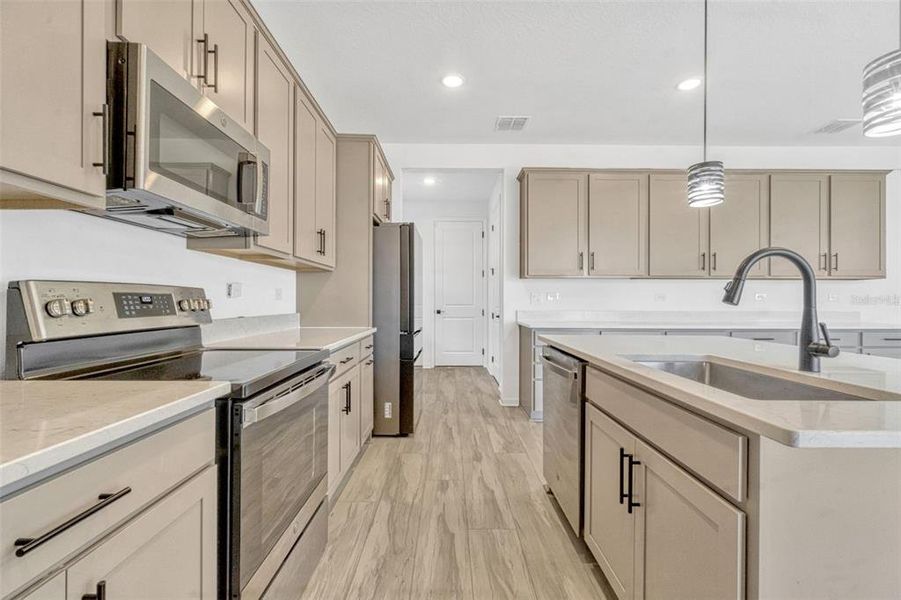 Furnished interior view inside a new home in , Davenport (Image 6). Furnished interior view inside a new home in , Davenport (Image 6).