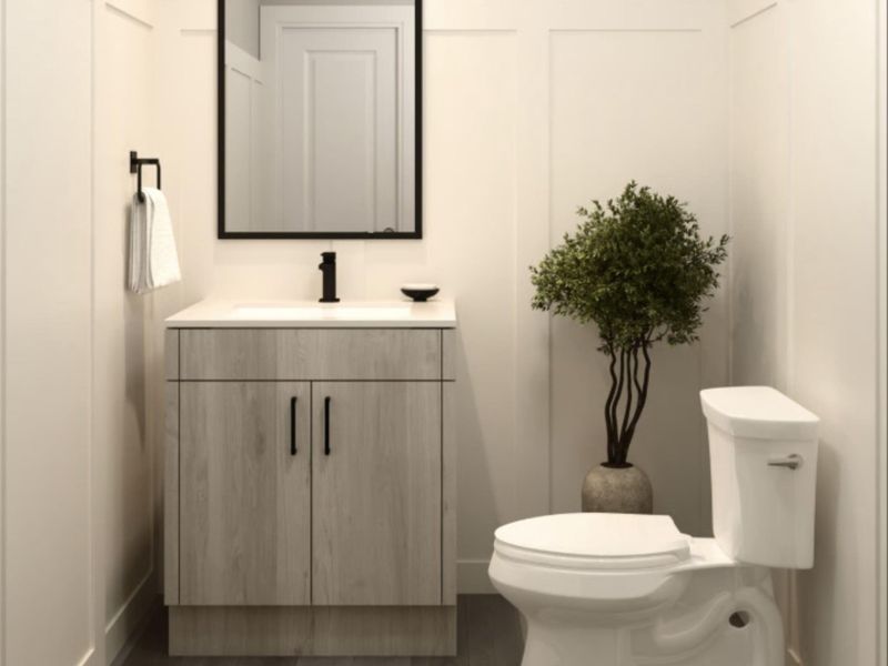 Furnished interior view inside a new home in , Houston (Image 6).