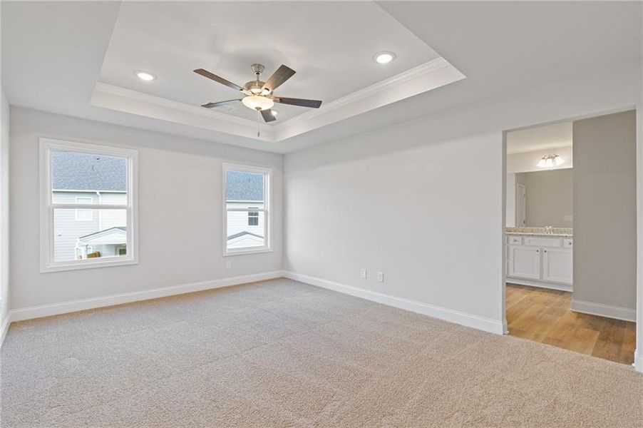 Spacious, unfurnished interior of a new home in Alcovy Meadows, Dacula (Image 6).