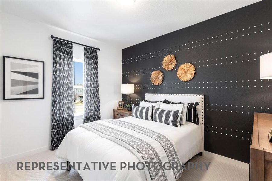 Furnished interior view inside a new home in Wellington, Haslet (Image 31).