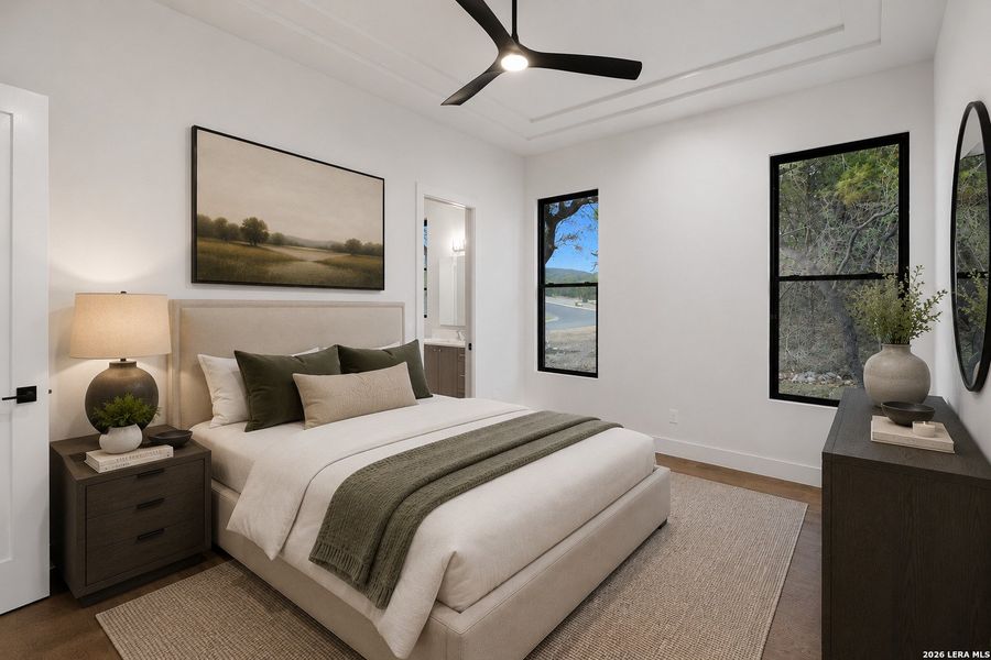 Furnished interior view inside a new home in , San Antonio (Image 8).