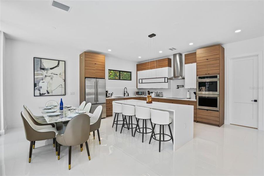 Furnished interior view inside a new home in , Sarasota (Image 11).