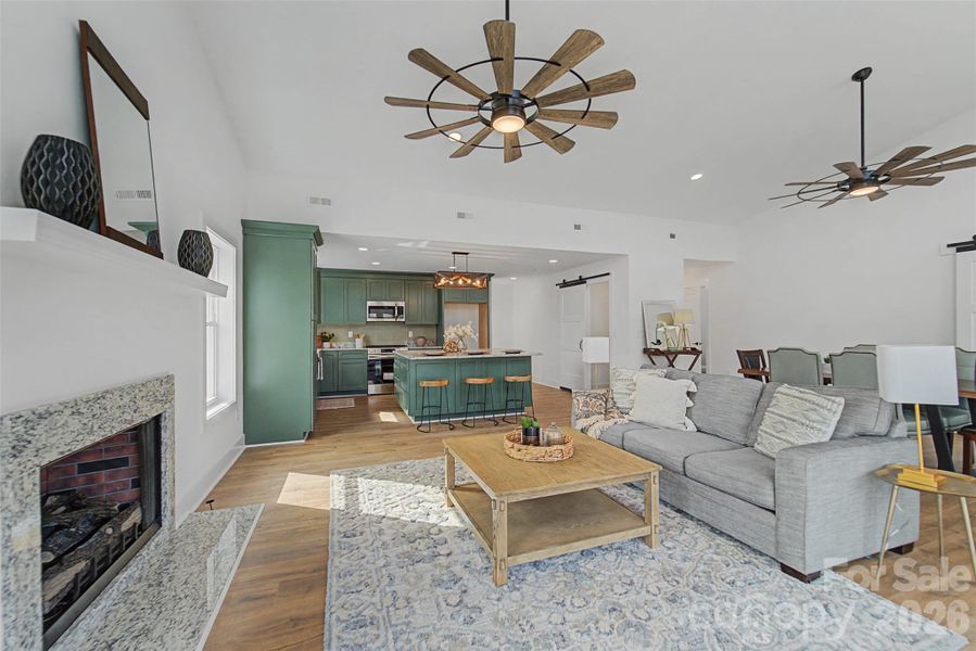 Furnished interior view inside a new home in , Tuckasegee (Image 7).