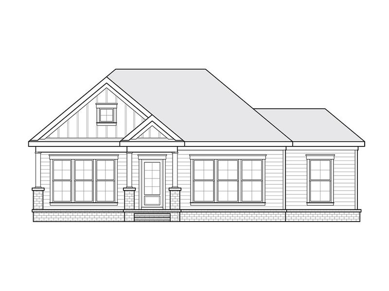 Kinsey III GX Front Elevation • Sugar Creek, Mt. Pleasant, TN Kinsey III GX Front Elevation • Sugar Creek, Mt. Pleasant, TN