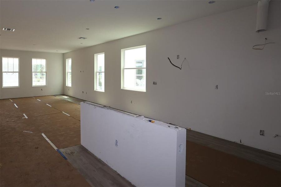 In-progress construction of a new home in Center Lake on the Park, St. Cloud, FL (Image 14).
