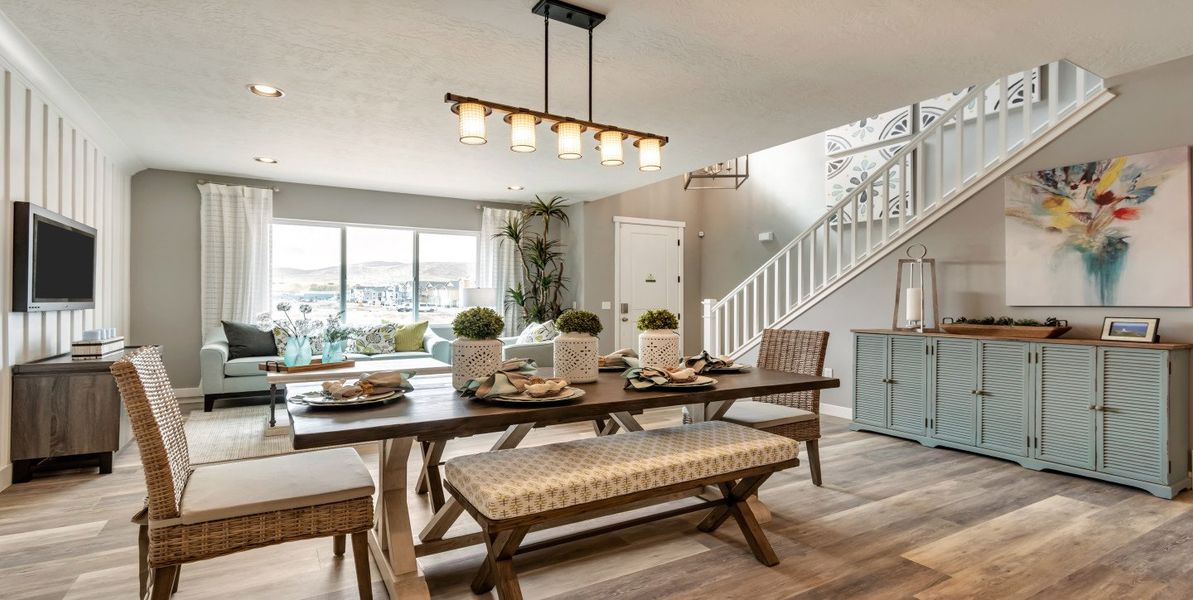 Furnished interior view inside a new home in , Salem (Image 7).