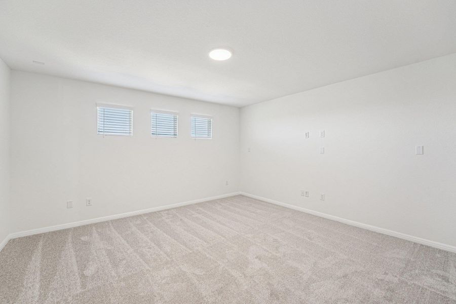 Spacious, unfurnished interior of a new home in Porter Country, Buda (Image 28). Spacious, unfurnished interior of a new home in Porter Country, Buda (Image 28).