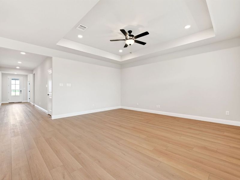 Spacious, unfurnished interior of a new home in Parks at Foster Crossing, Anna (Image 16).
