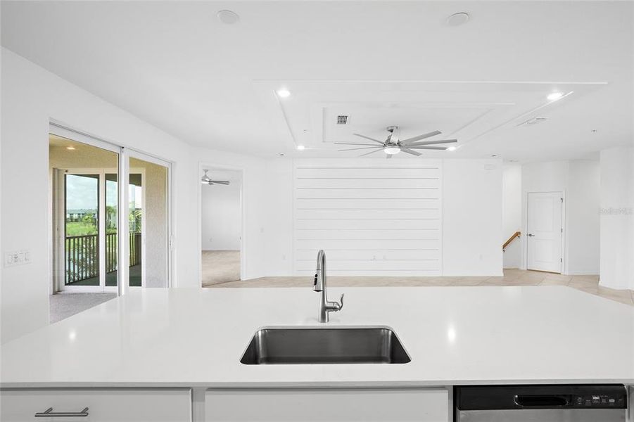 Close-up of interior finishes inside a home in , Punta Gorda (Image 21).