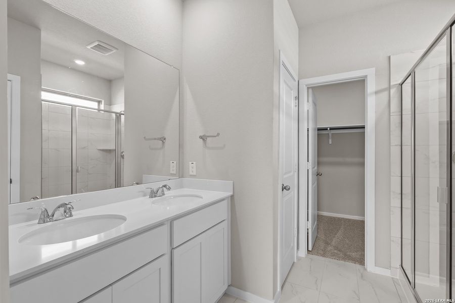Furnished interior view inside a new home in Summerlin, San Antonio (Image 9).