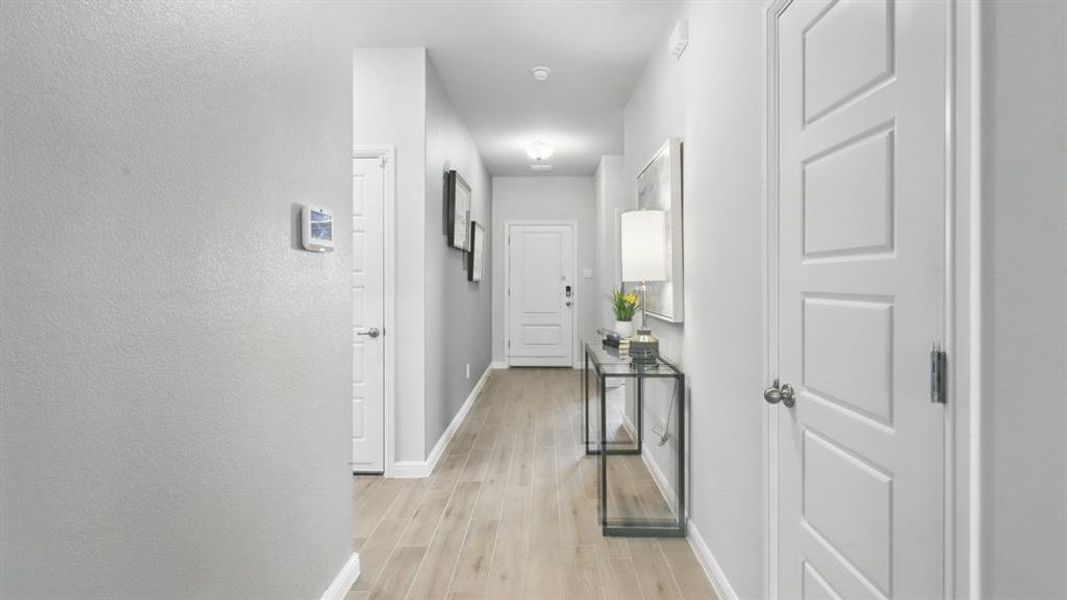 Spacious, unfurnished interior of a new home in Monarch at the Meadows, Denton (Image 19). Spacious, unfurnished interior of a new home in Monarch at the Meadows, Denton (Image 19).