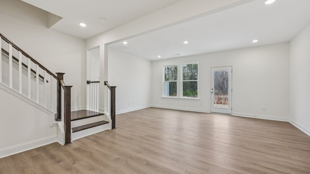 Furnished interior view inside a new home in Kensley Grove, Fuquay Varina (Image 10).
