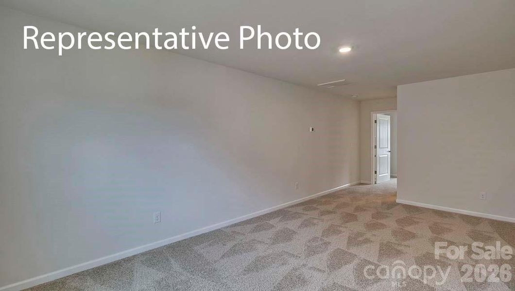 Spacious, unfurnished interior of a new home in Secrest Commons, Monroe (Image 6).