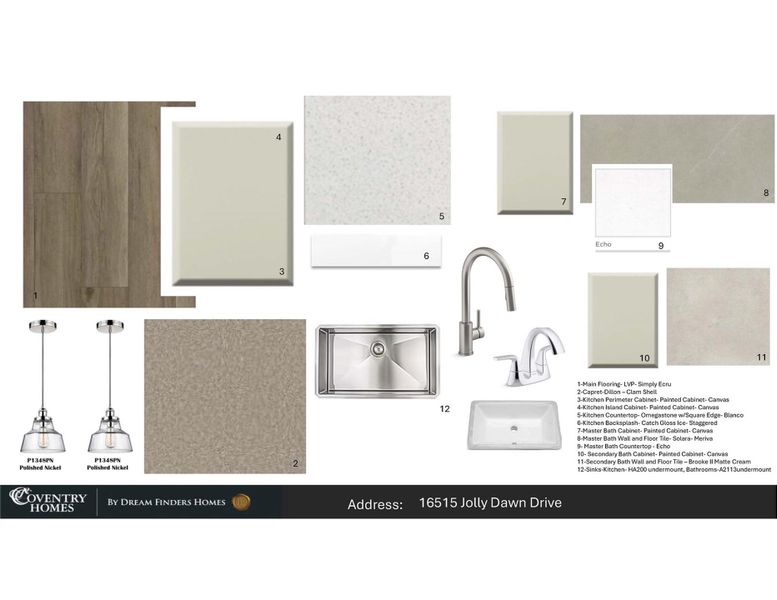 Sample of building materials used in homes in Jubilee, Hockley (Image 3).