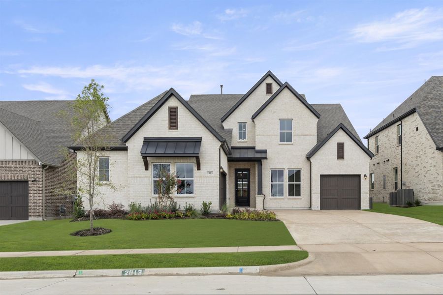 Representative exterior photo of a completed home built from the Alexander - 60 Ft Home Site by Rockwell Homes in Nelson Lake Estates, Rockwall, TX (Image 29). Representative exterior photo of a completed home built from the Alexander - 60 Ft Home Site by Rockwell Homes in Nelson Lake Estates, Rockwall, TX (Image 29).
