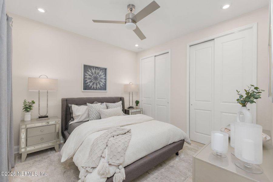 Furnished interior view inside a new home in , St. Johns (Image 10). Furnished interior view inside a new home in , St. Johns (Image 10).