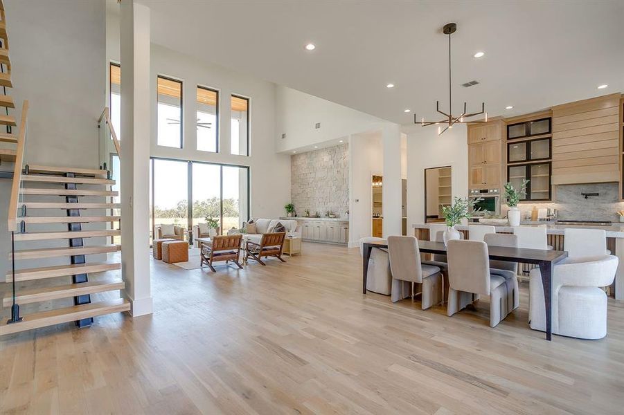 Furnished interior view inside a new home in , Weatherford (Image 36).