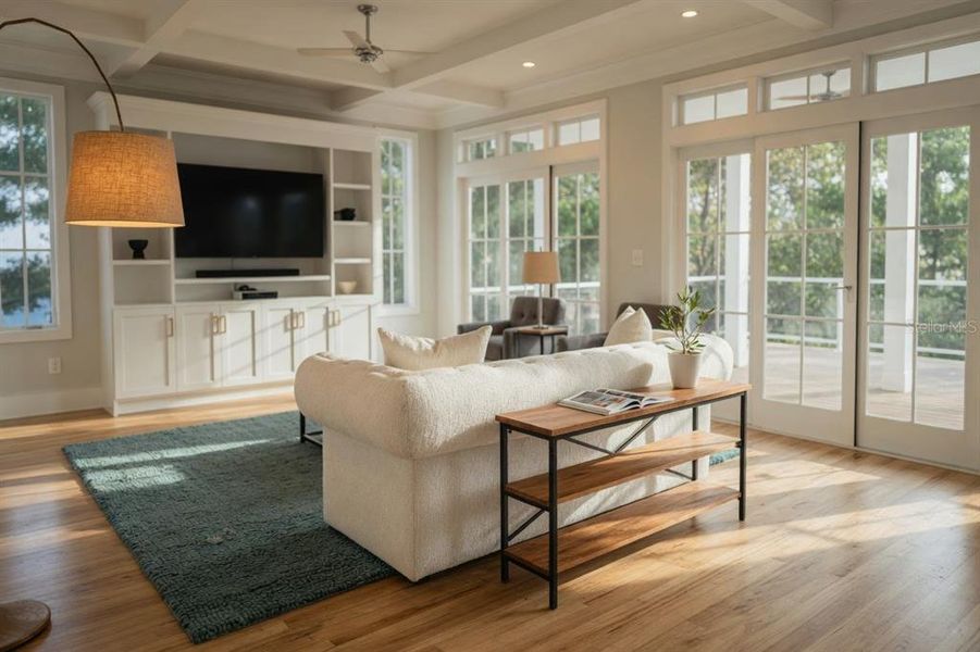 Furnished interior view inside a new home in , Crystal River (Image 5).
