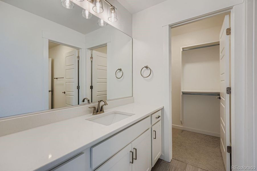 Furnished interior view inside a new home in Sterling Ranch Homestead 60s, Colorado Springs (Image 7).