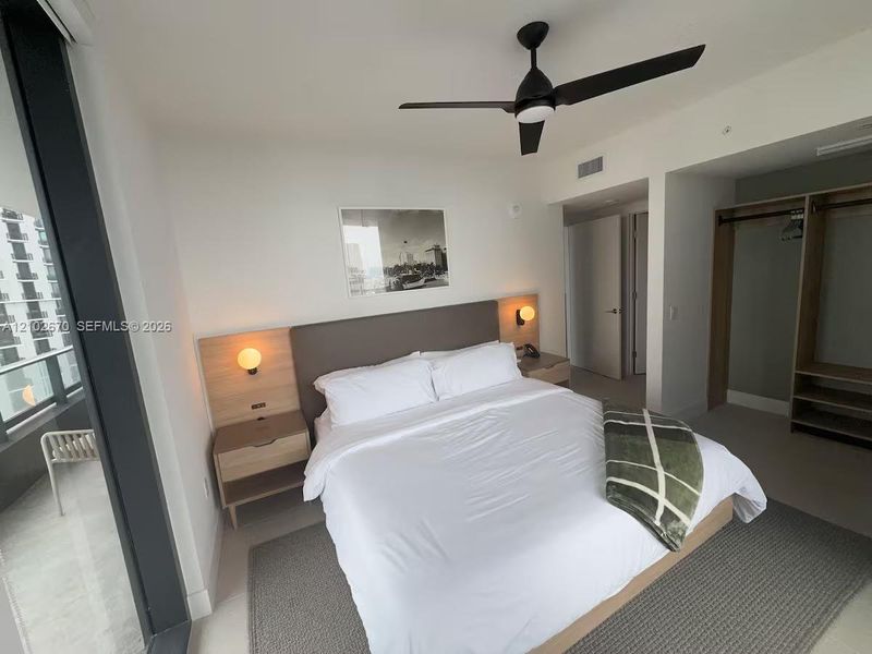 Furnished interior view inside a new home in , Miami (Image 7).