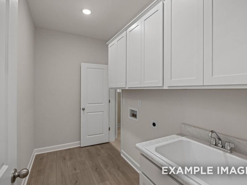 Furnished interior view inside a new home in Wendell Ridge, Wendell (Image 6).