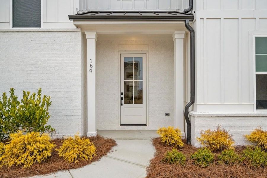 Exterior details and patio area of a home in , Canton (Image 3).