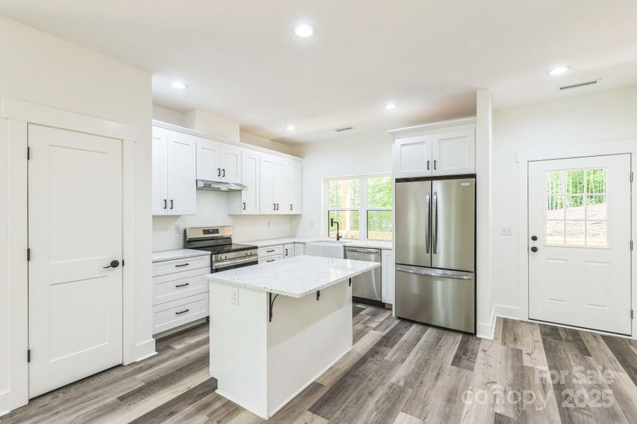 Furnished interior view inside a new home in , Lake Lure (Image 16).