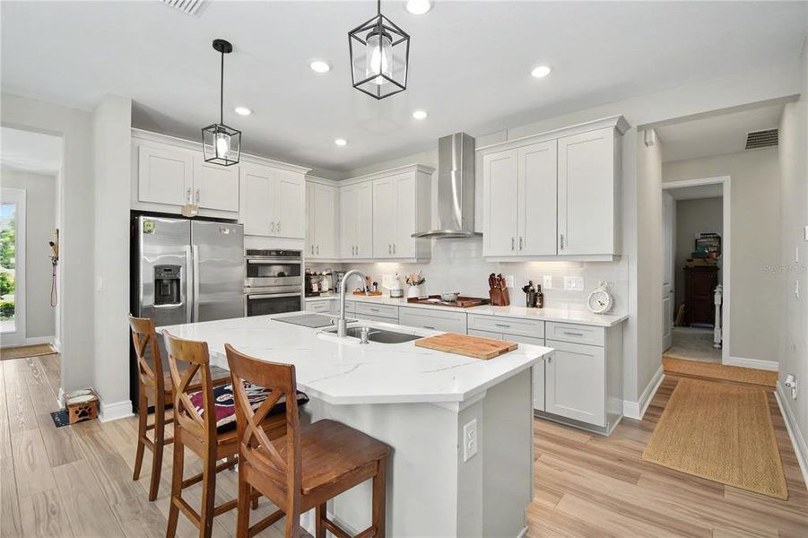 Furnished interior view inside a new home in Cypress Glen at River Wilderness, Parrish (Image 11).