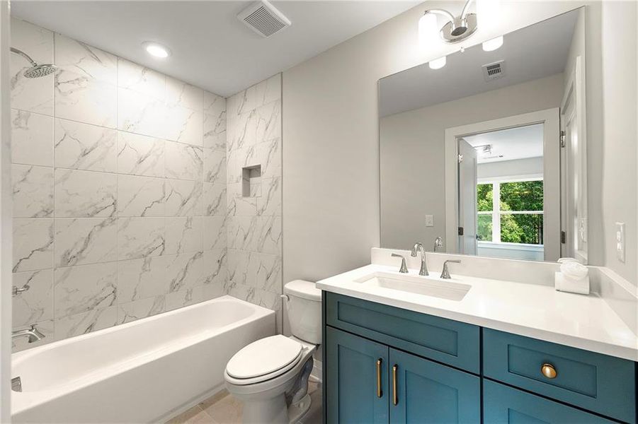 Furnished interior view inside a new home in Sterlington, Canton (Image 32).