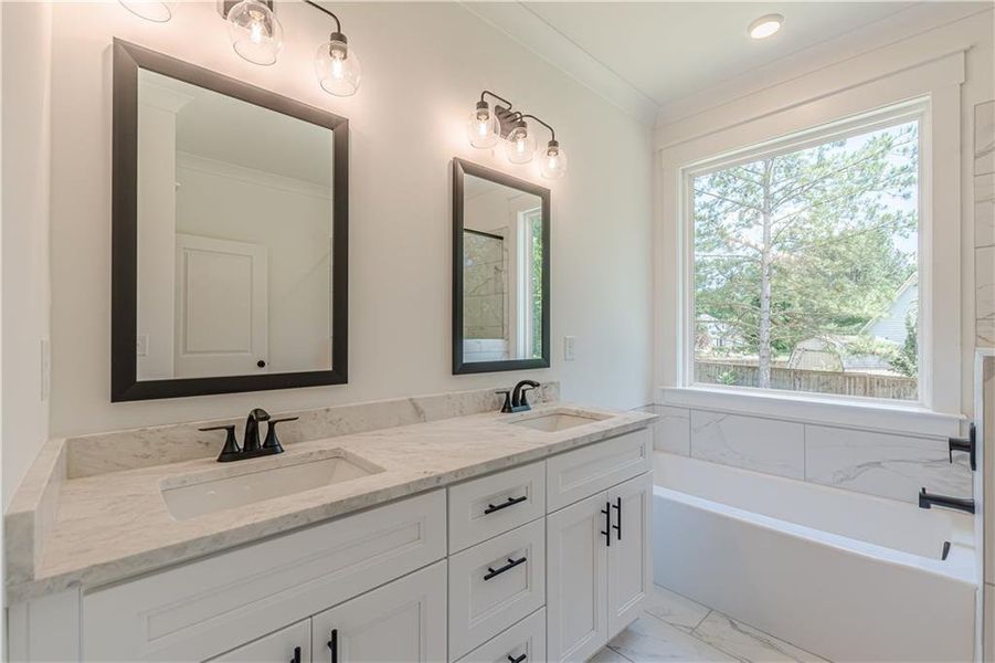 Furnished interior view inside a new home in , McDonough (Image 15).