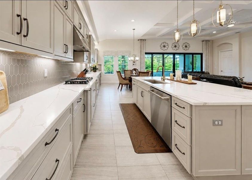Furnished interior view inside a new home in , Apollo Beach (Image 16).