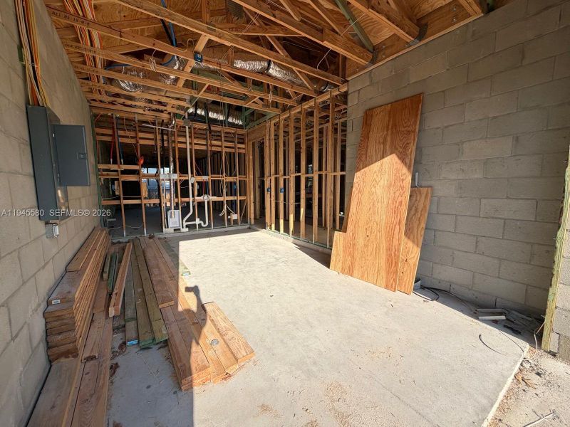 In-progress construction of a new home in , Fort Myers, FL (Image 13).