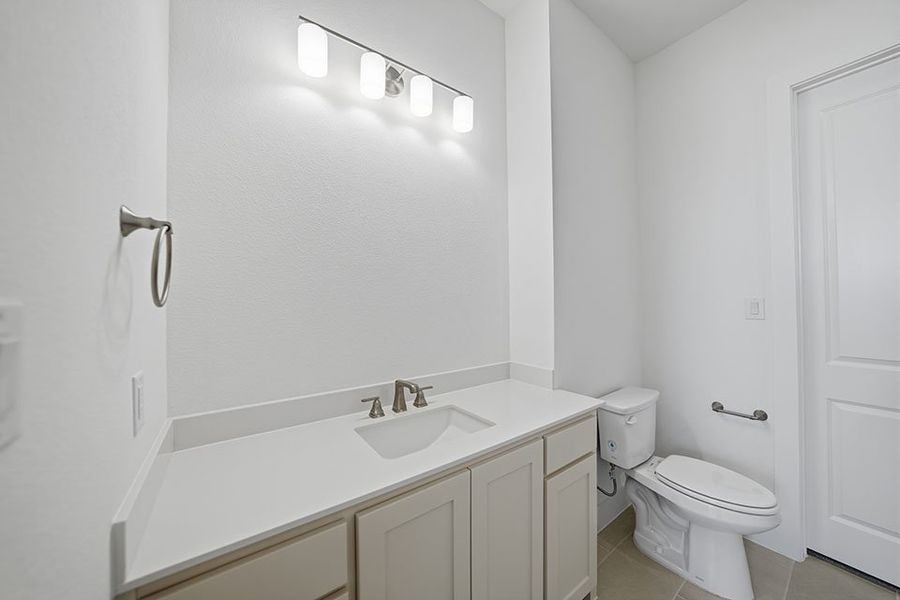 Furnished interior view inside a new home in Light Farms Graham/Reagan, Celina (Image 6).