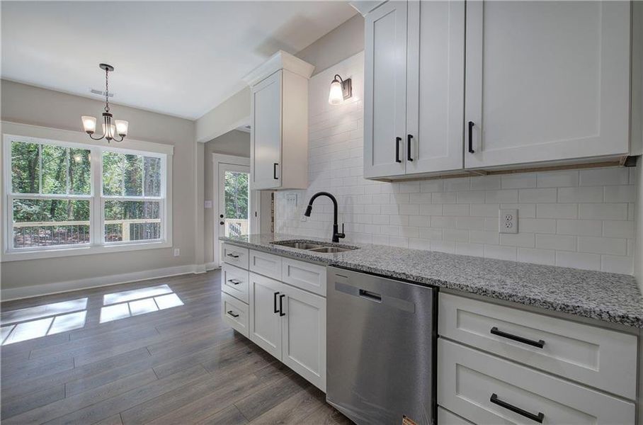Furnished interior view inside a new home in , Cartersville (Image 13).