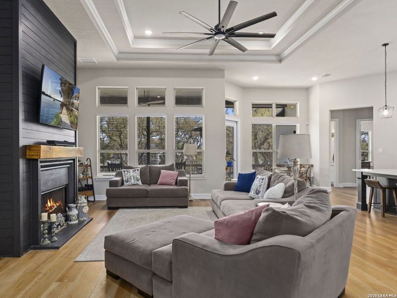 Furnished interior view inside a new home in Potranco Acres, Castroville (Image 11).