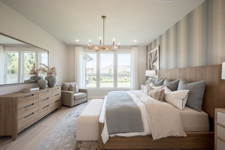 Furnished interior view inside a new home in Evergrove, Richmond (Image 18).