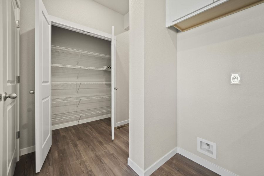 Representative furnished interior of a home built from the Palmer by View Homes in Aspen Meadows – Townhomes, Colorado Springs (Image 15).