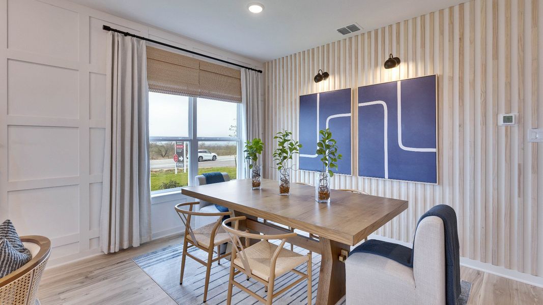 Representative furnished interior of a home built from the Meyerson by DRB Homes in Hunters Glen, Jarrell (Image 7).