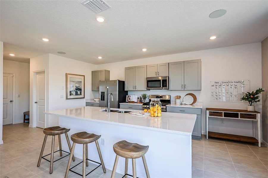 Furnished interior view inside a new home in Waterstone, Groveland (Image 34).