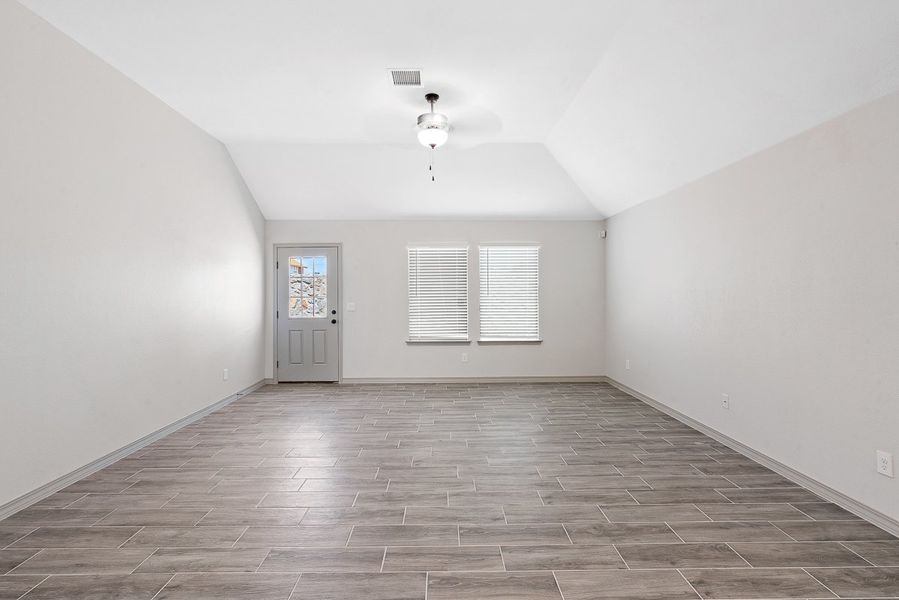 Representative unfurnished interior of a home built from the Rose- 1941SSC by Saratoga Homes in Paseo Del Este, El Paso (Image 21).